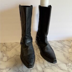 Ariat Black Leather Western Boots